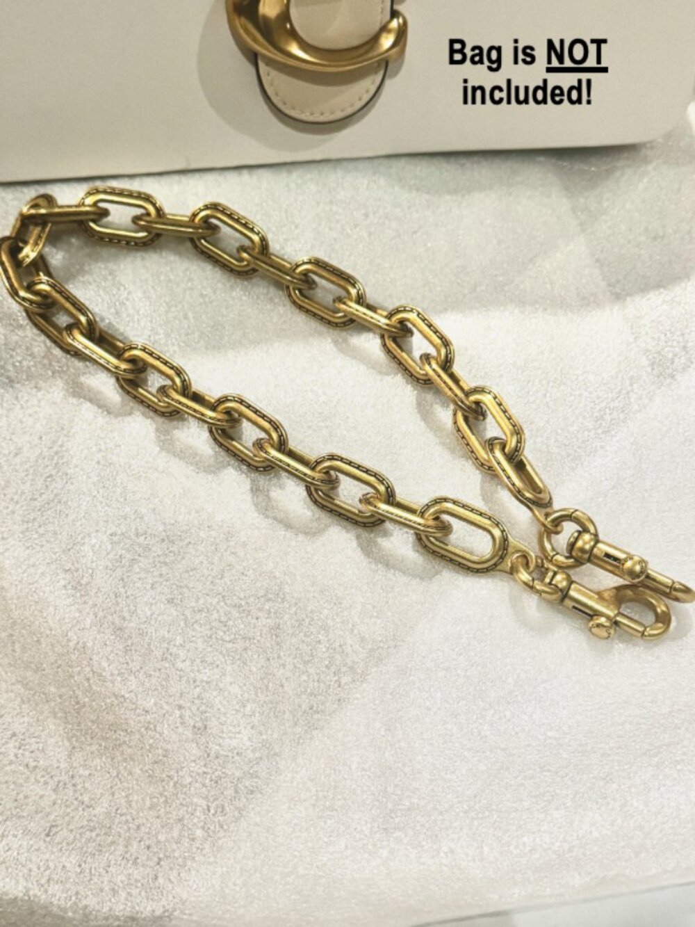 COACH Brass Tabby Medium Chain NWOTs